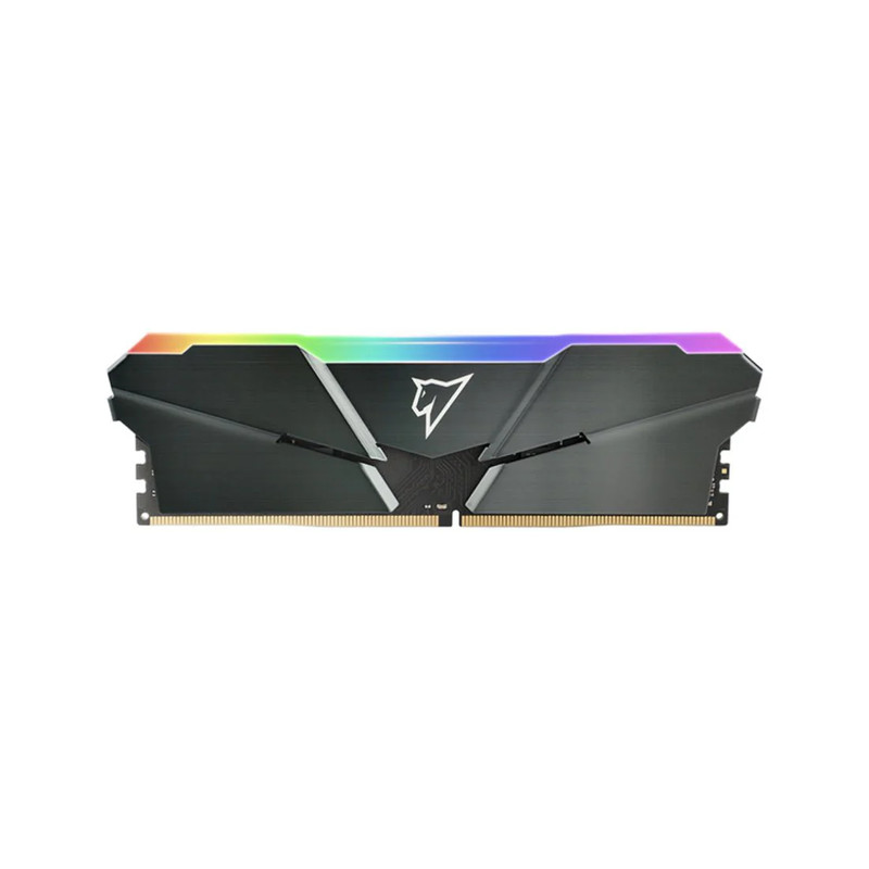 Netac Shadow RGB 16GB CL16 3200Mhz DDR4 RAM - Grey - ذاكرة عشوائية
